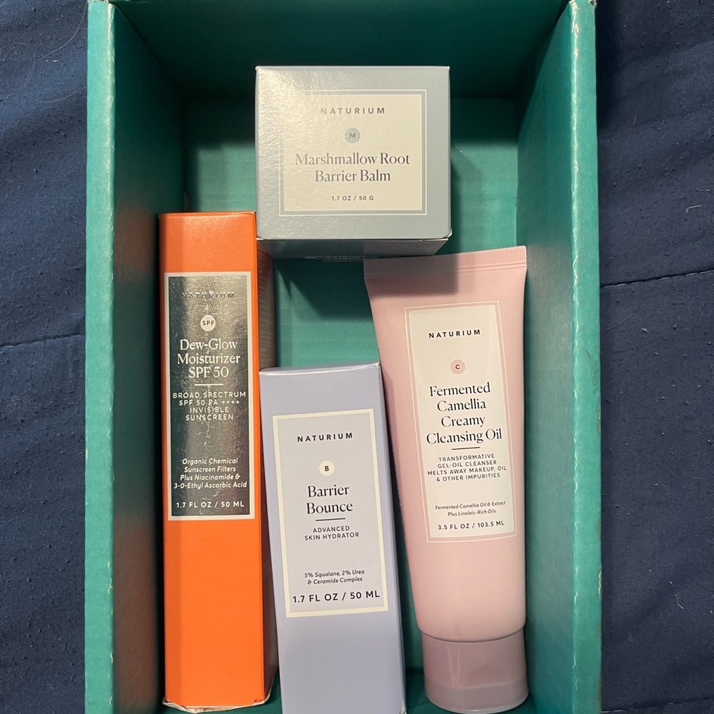 Skincare Set all NEW NATURIUM